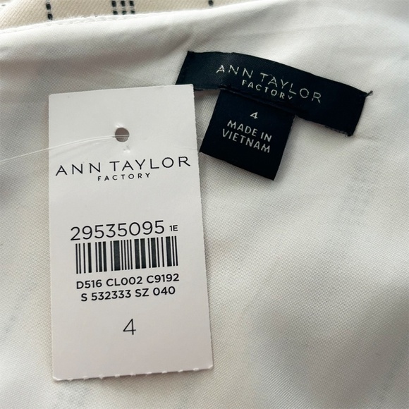 Ann Taylor One Shoulder Dress 100% Rayon Fluttery Ruffled Neckline - Picture 9 of 12